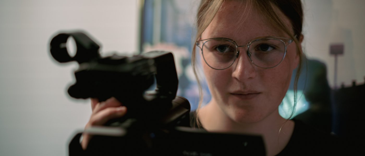 Ilse Spoelstra deltog i Filmkollo för tjejer som arrangerades inom Regionsamverkan Sydsverige. Foto: Sandra Penso