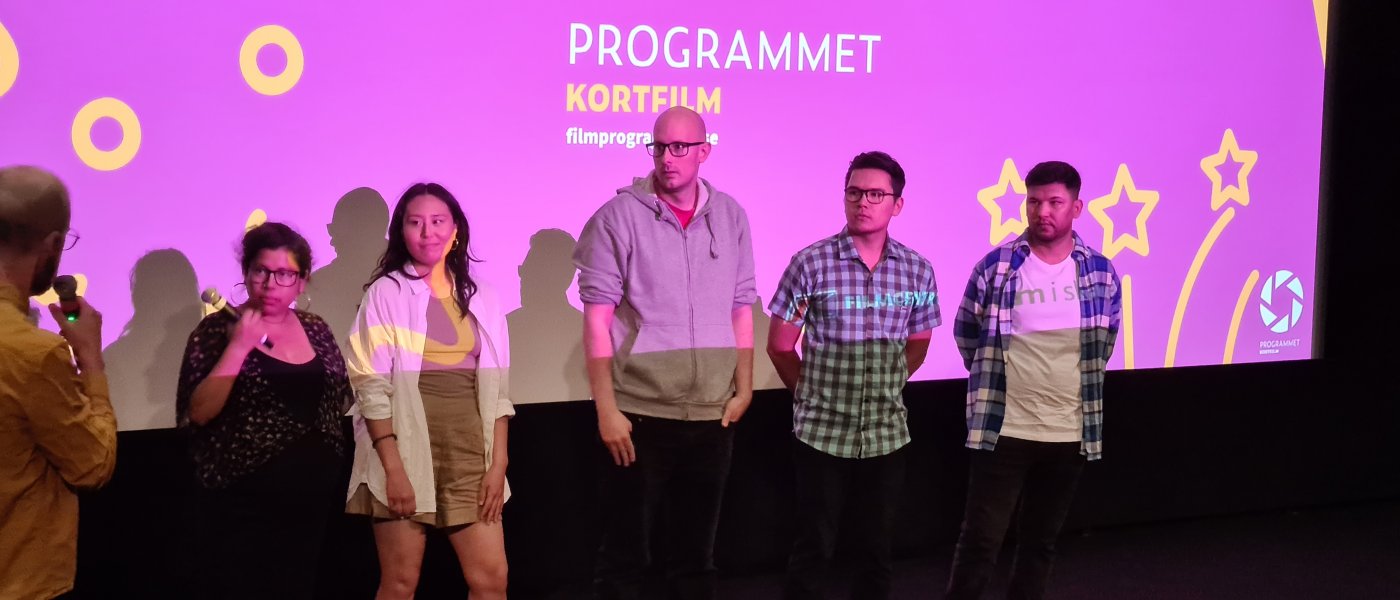 Deltagarna i Programmet Kortfilm 2021/2022 intervjuas av Film i Skånes kortfilmskonsulent Ludvig Rodman. 