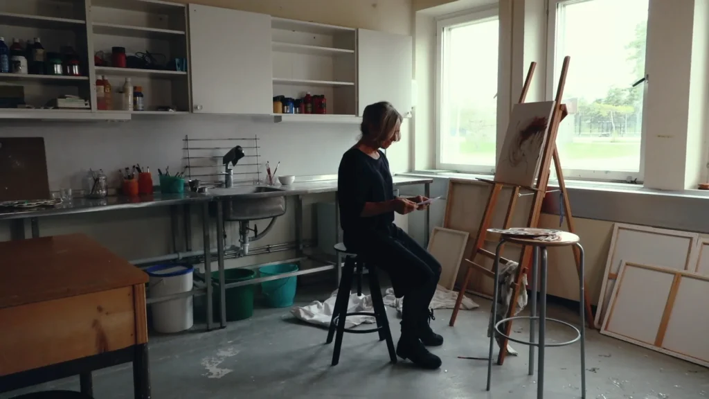 Stillbild från filmen "Till Mia"