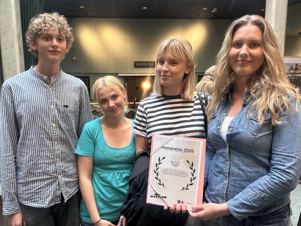 Laget Bigas Nomen fick ett hedersomnämnande för filmen "Ringen"