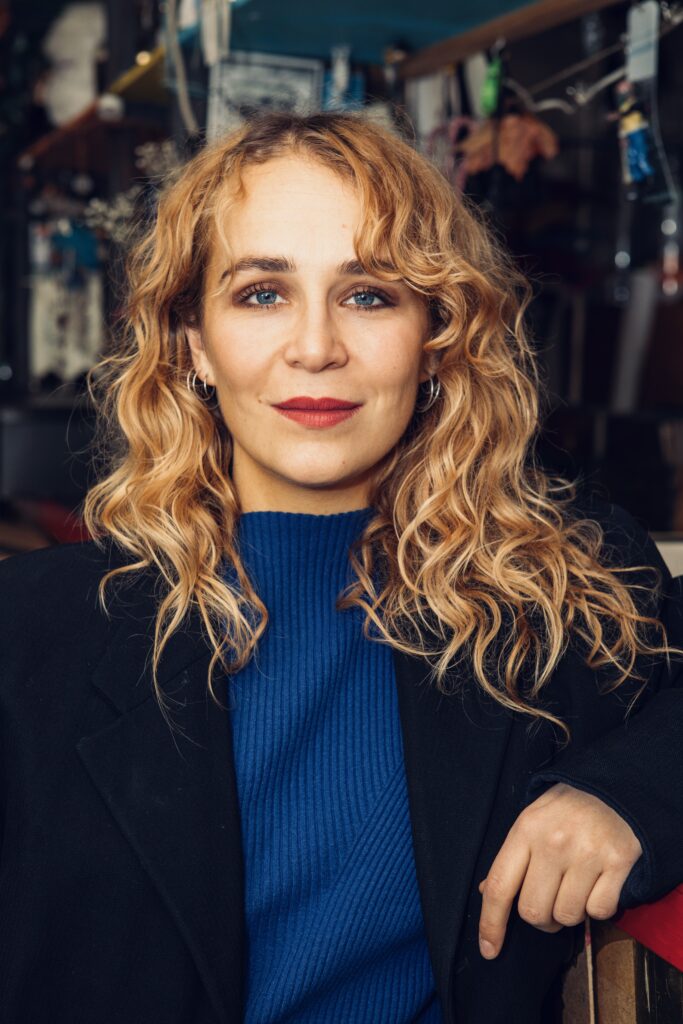 Regissör Emilia Ekman Larsson, fotograf: Nadja Ekman