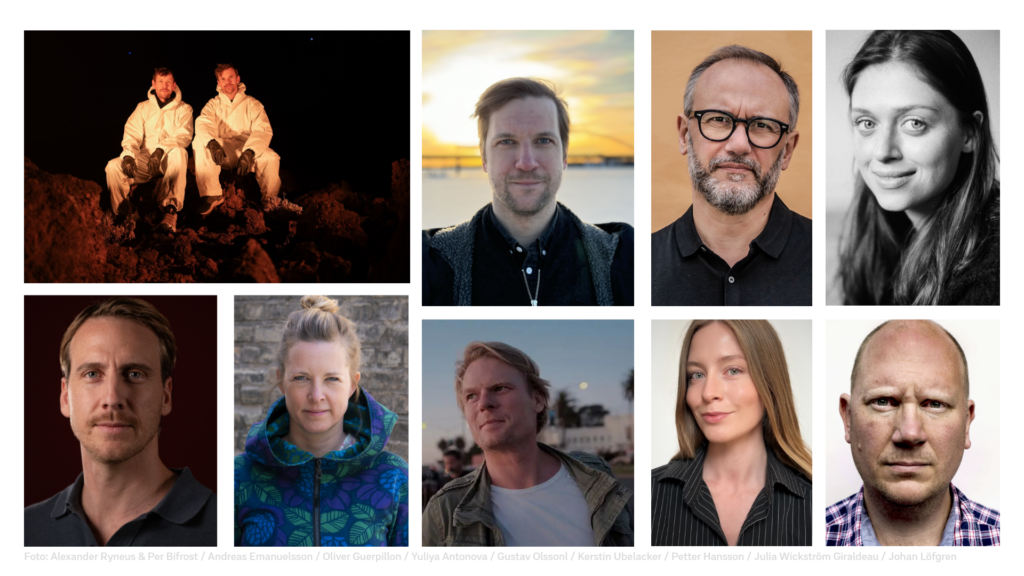 - De utvalda regissörerna och producenterna med projekt i HIGHLIGHTS-satsningen.