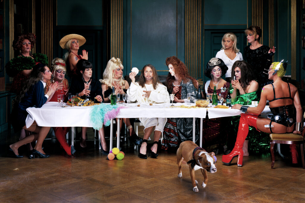 "Nattvarden" från Ecce Homo-utställningen. Foto: Elisabeth Ohlson