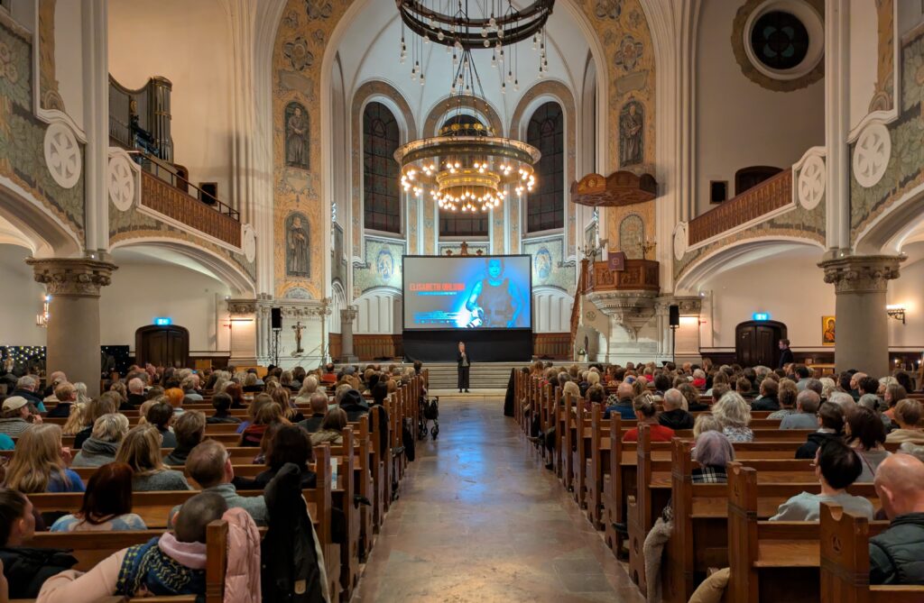 Skånsk premiärvisning av Elisabeth Ohlson: Ecce Homo och sista självporträttet i Johanneskyrkan i Malmö