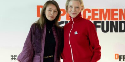 Regissör Maryna Er Gorbach tillsammans med Cate Blanchett