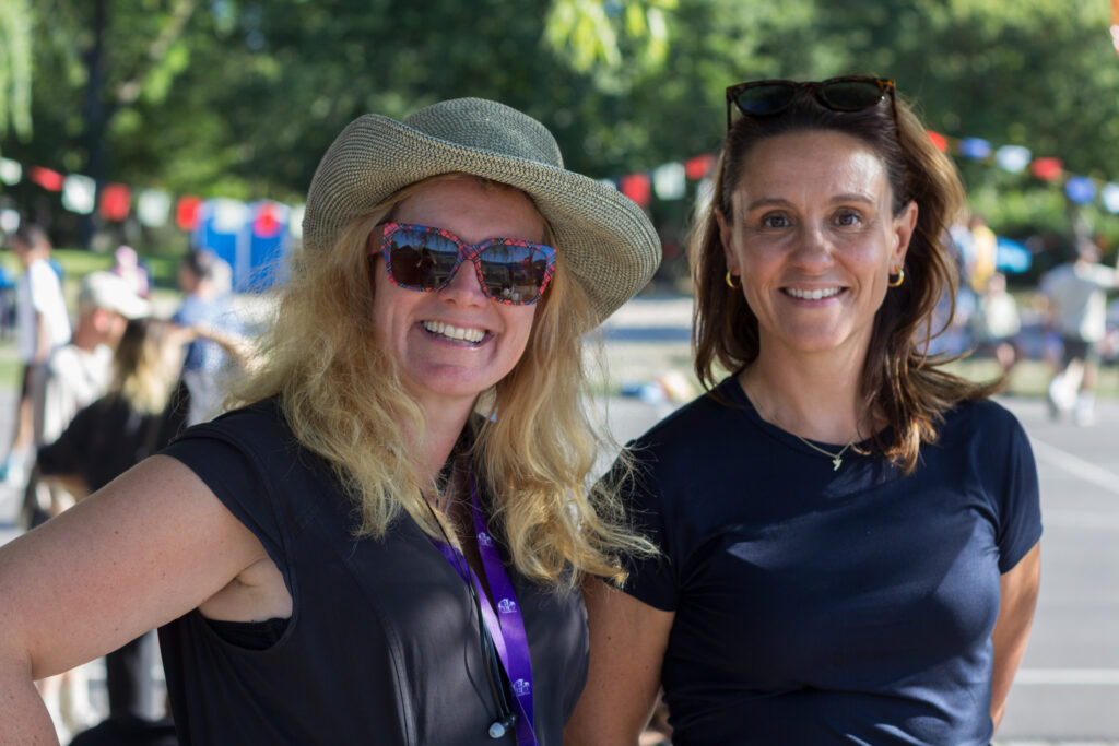 Producenterna Helen Ahlsson och Sandra Harms