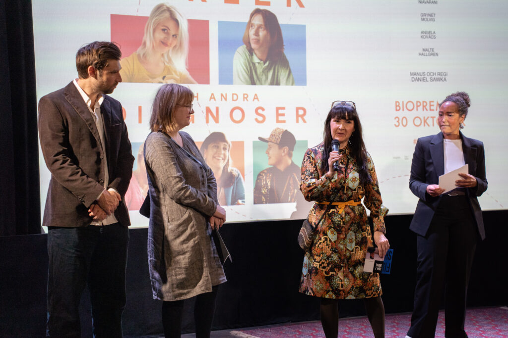 Hanna Sohlberg, konsulent lång spelfilm och tv-drama på Film i Skåne introducerar filmen