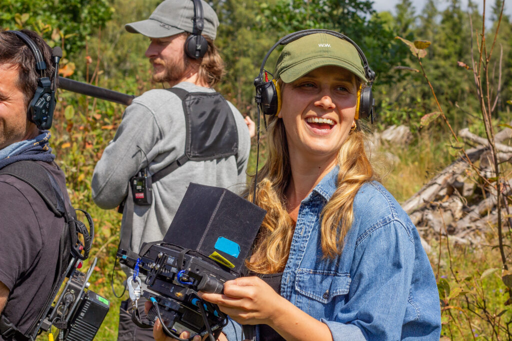 Sunniva Eir Tangvik Kveum är regissör till Nipster. Fotograf Andreas Carlsson-Climént, Film i Skåne