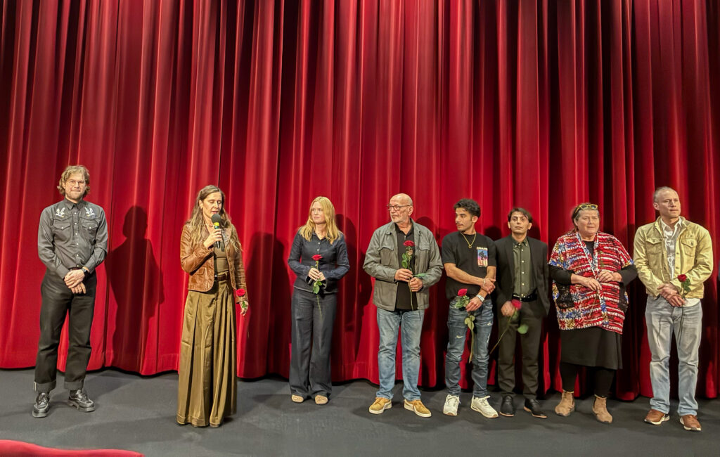 En del av filmteamet bakom Nipster. Foto: Hanna Sohlberg, Film i Skåne